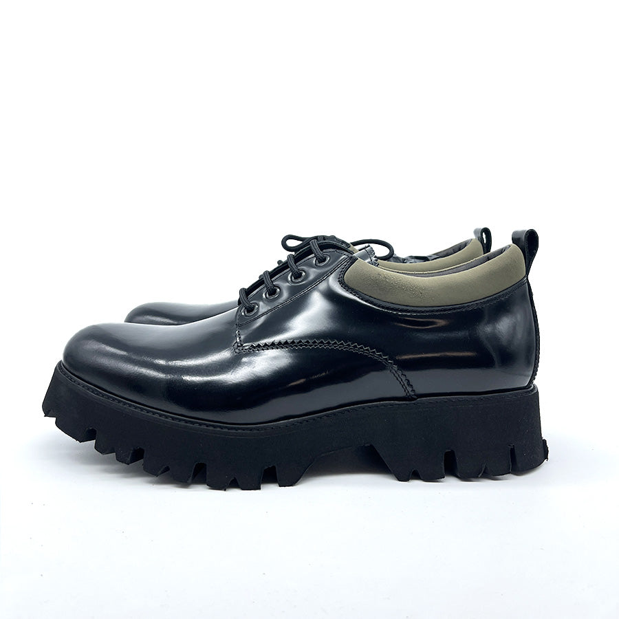 Scarpa bassa - in Pelle - Lucida - Nero