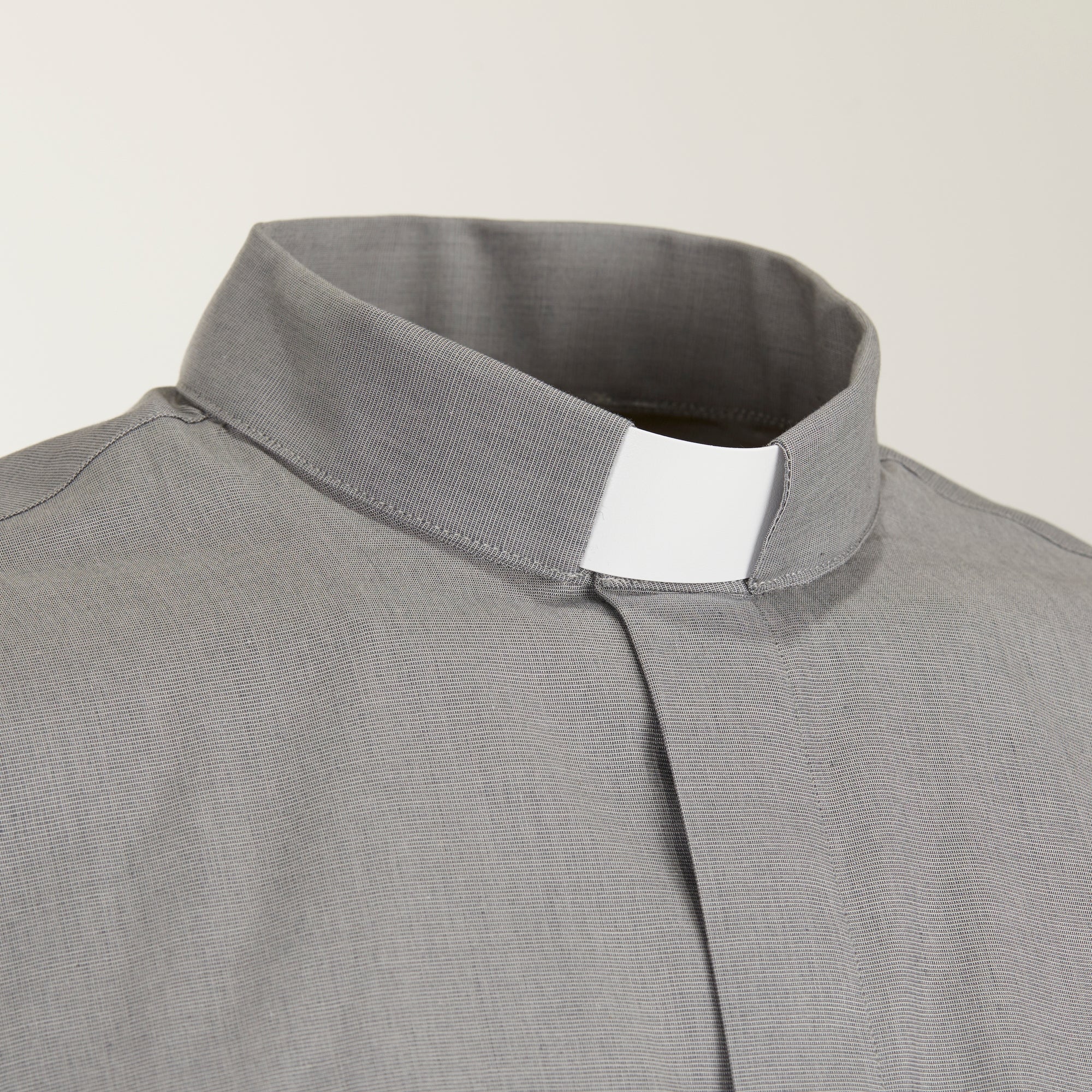 Camisa 100% FIL A FIL - Gris - Clero - Manga Corta