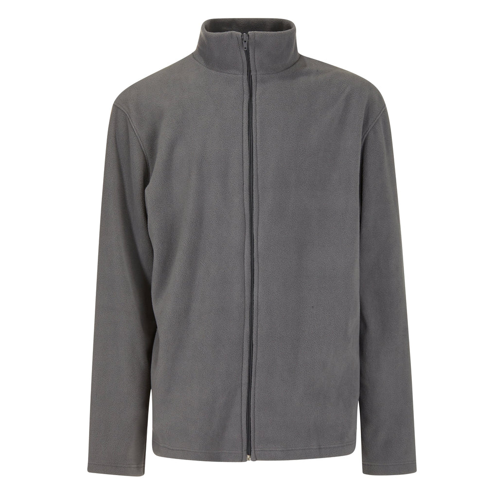 Giacca in Pile - Collo Alto - Grigio