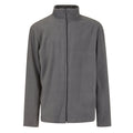 Giacca in Pile - Collo Alto - Grigio