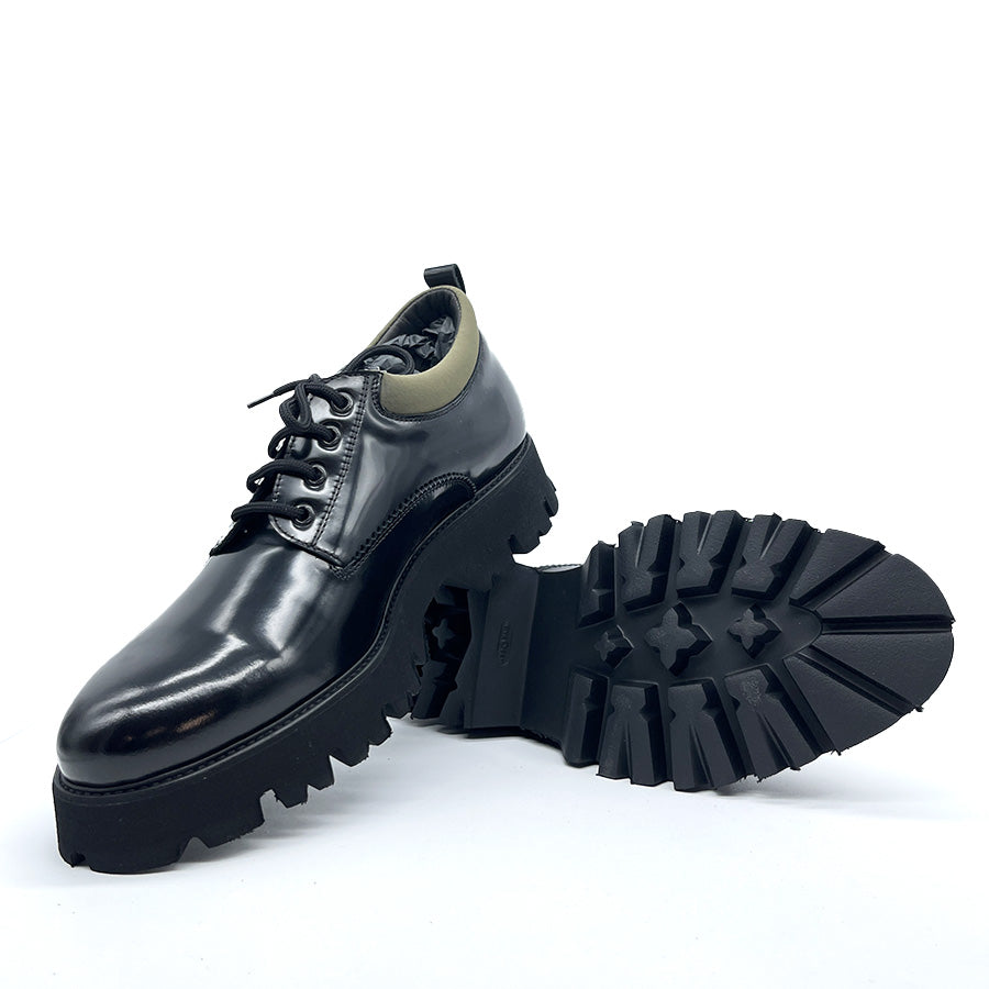 Scarpa bassa - in Pelle - Lucida - Nero