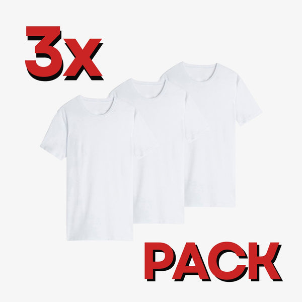 [SET] T-Shirt - Bianco - Intimo (3x)