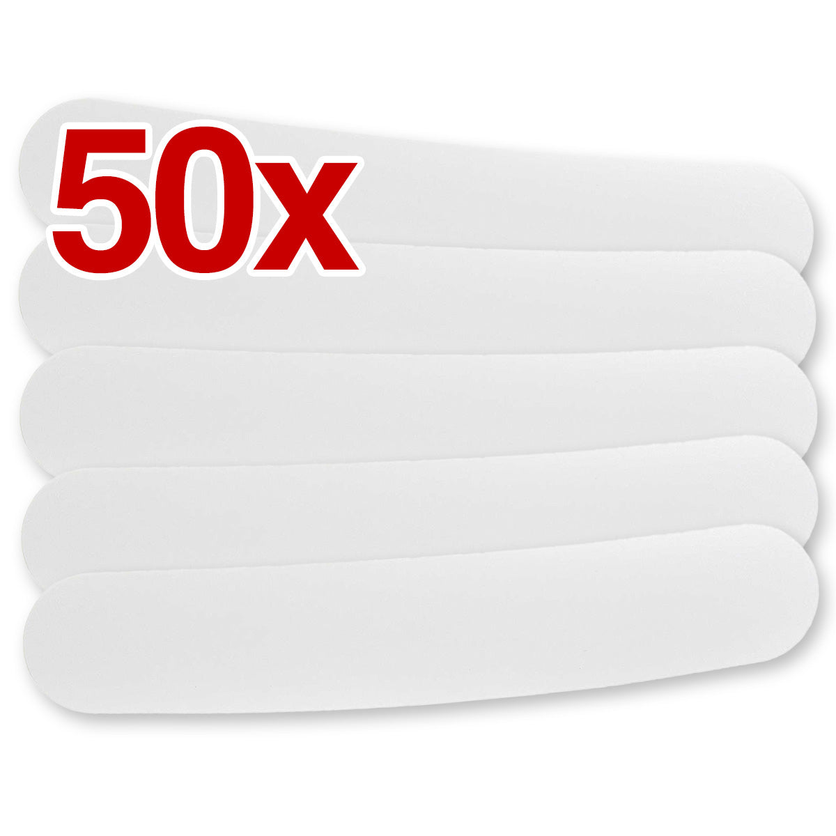 [SET] 50x Collares Blancos para Camisas Clero