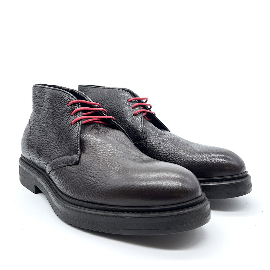 Botte Polacco - Cuir - Marron foncé
