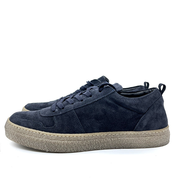 Sneaker - in Camoscio - Blu