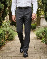 Pantalón Clásico - Antracita - Lana Fresca