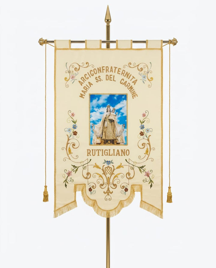 Bannière de Notre-Dame du Mont-Carmel - 80x120