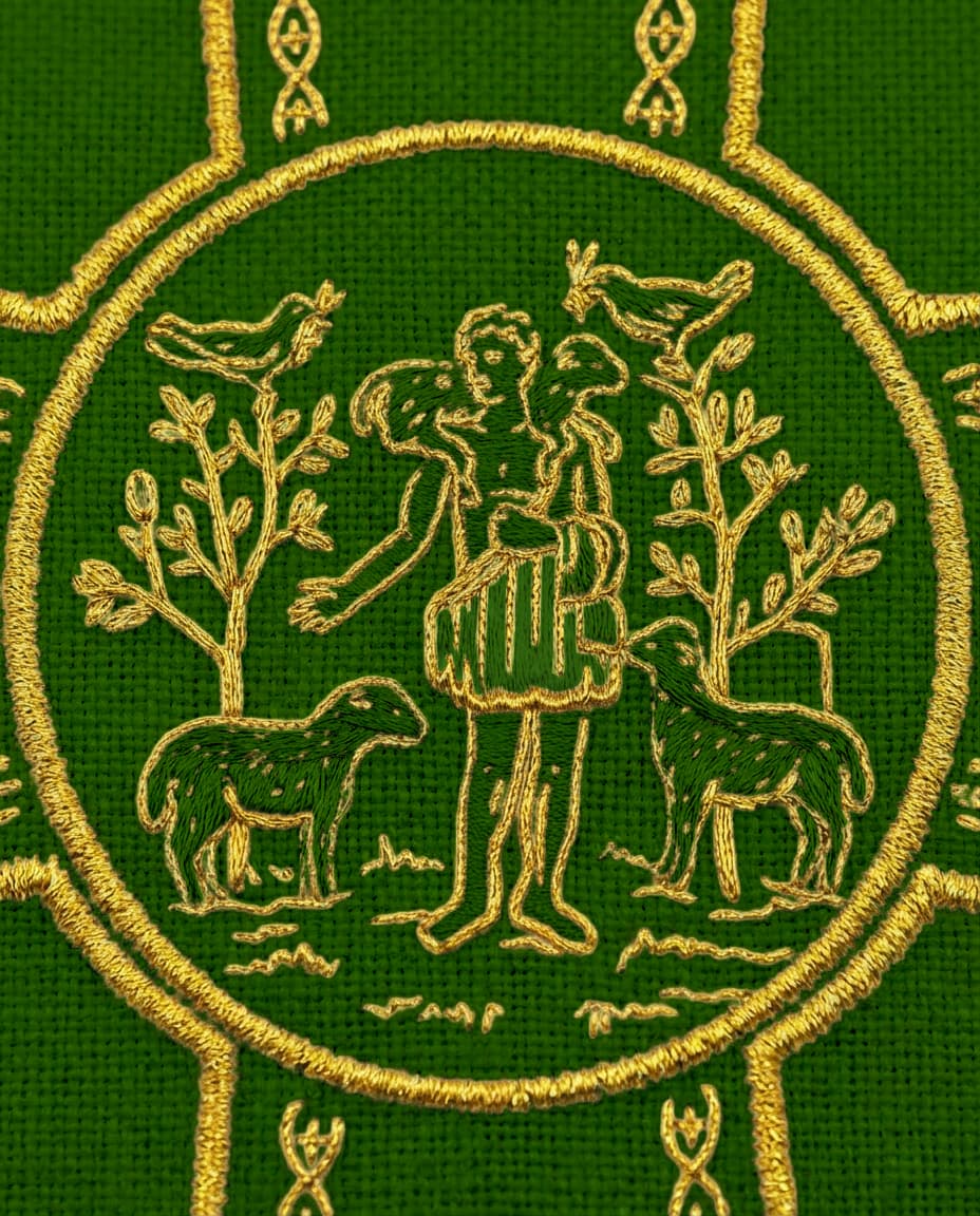 Stola Salesiana - Bonus Pastor - Verde