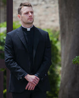 Jaqueta Clássica - Preto - 100% Lã Cool - 2 Botões