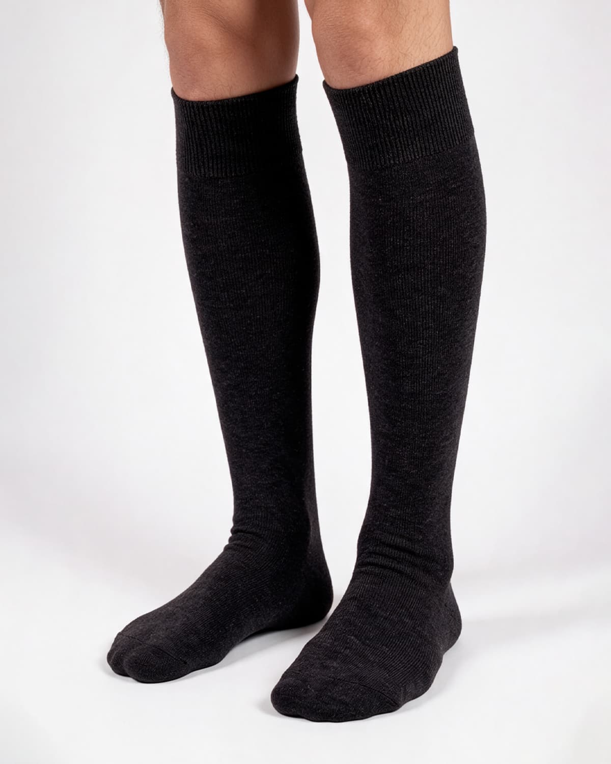 Calze Lunghe - Grigio - Caldo Cotone