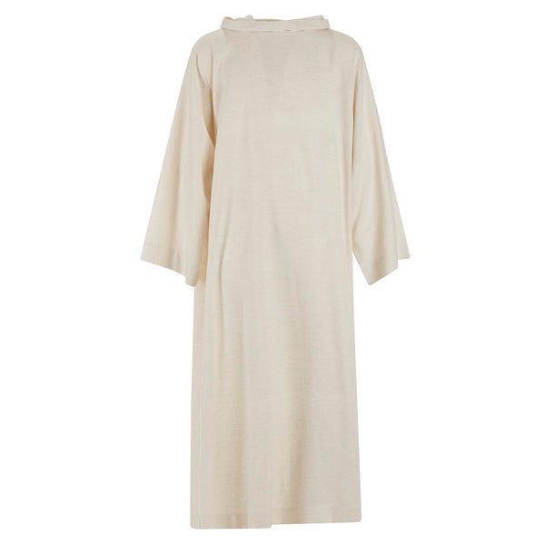 Ivory Alb - With Hood - Linen and Viscose