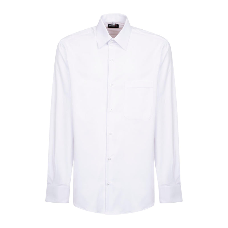 Camicia Avignone - Bianco - Borghese - Elasticizzata - Manica Lunga