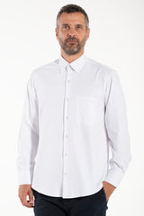 Camicia Avignone - Bianco - Borghese - Elasticizzata - Manica Lunga