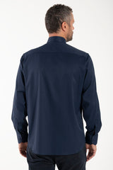 Camicia Avignone - Blu - Clergy - Elasticizzata - Manica Lunga
