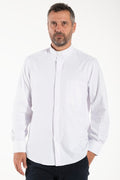 Camisa Avignone - Blanco - Romana - Elástica - Manga Larga