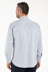 Camicia Avignone - Grigio - Romano - Elasticizzata - Manica Lunga