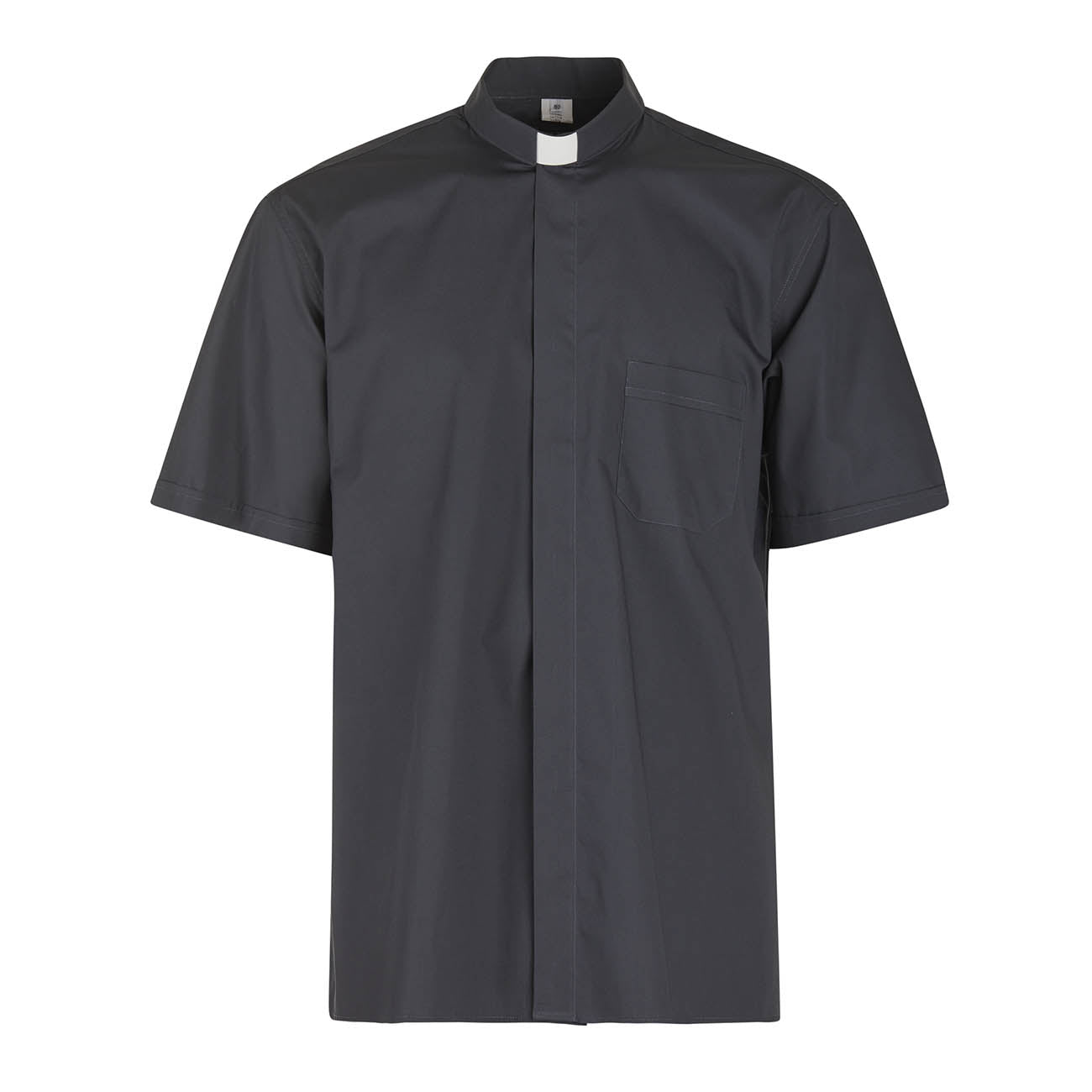 Camisa 100% Algodón - Antracita - Clero - Manga Corta