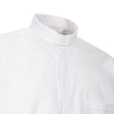 Camicia Avignone - Bianco - Clergy - Elasticizzata - Manica Lunga