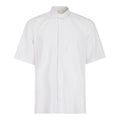 Camisa 100% Algodón - Blanca - Clero - Manga Corta