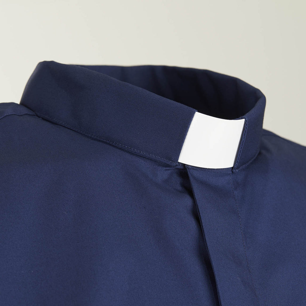 Camisa 100% Algodón - Azul - Clero - Manga Larga