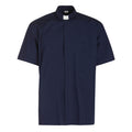 Camisa 100% Algodón - Azul - Clero - Manga Corta