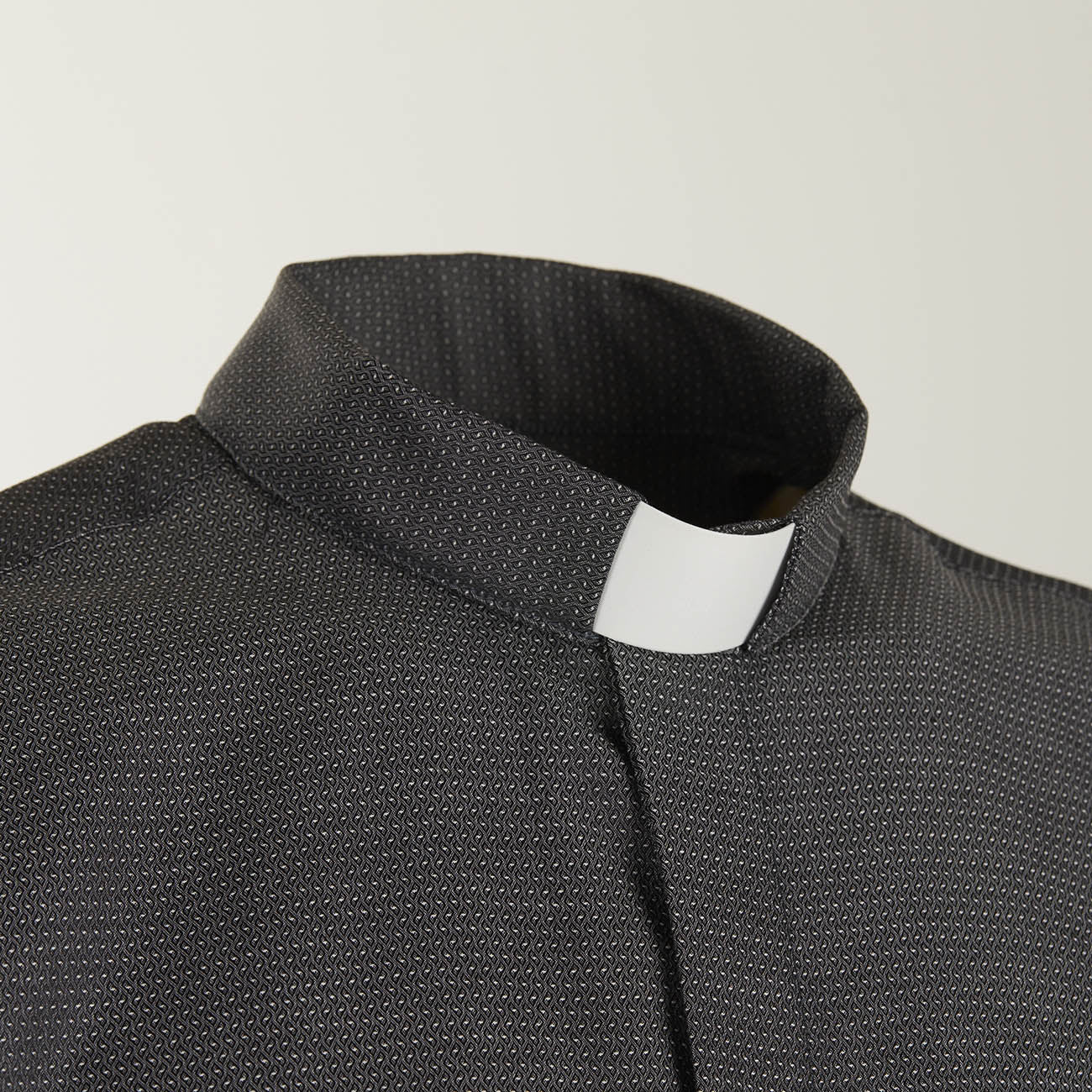 Camicia Boston - Antracite - Clergy - Facile Stiro - Manica Corta
