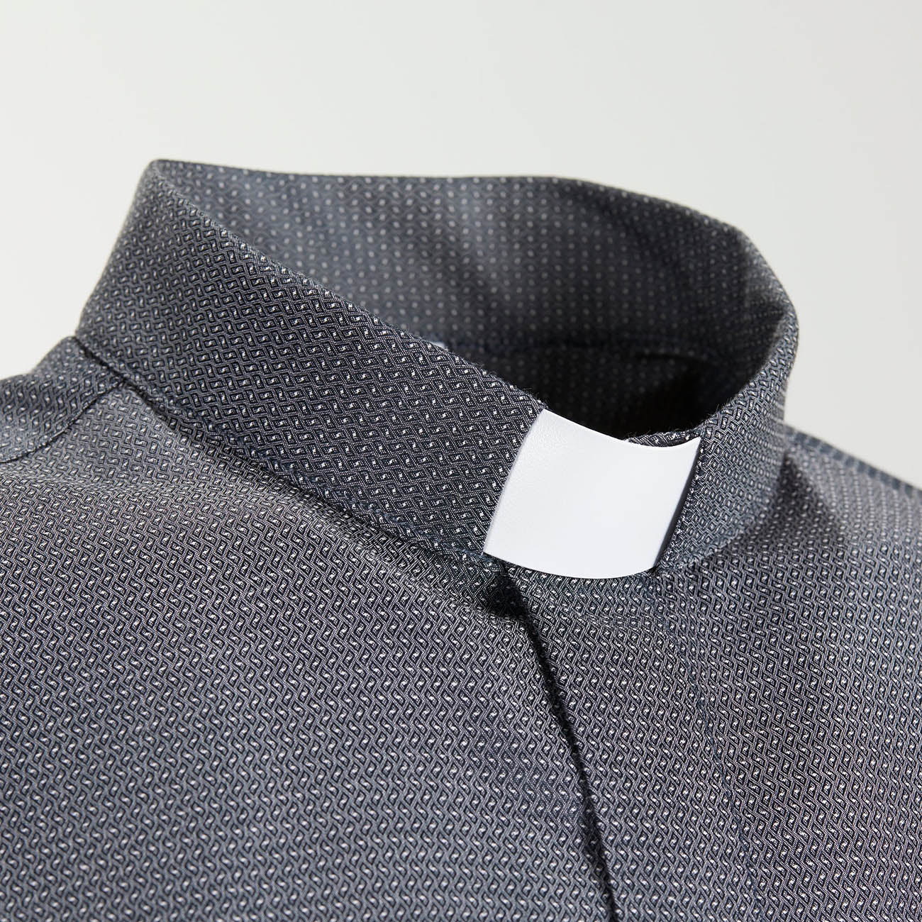Camicia Boston - Antracite - Clergy - Facile Stiro - Manica Lunga