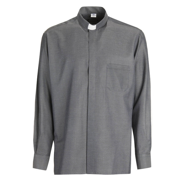 Boston Shirt - Anthracite - Clergy - Easy Iron - Long Sleeve