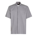 Camicia Boston - Grigio - Clergy - Facile Stiro - Manica Corta
