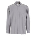 Camicia Boston - Grigio - Clergy - Facile Stiro - Manica Lunga