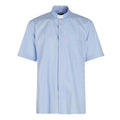 Camisa 100% Algodón - Azul Claro - Clero - Manga Corta