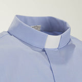 Camicia 100%  FIL A FIL - Celeste - Clergy - Manica Lunga