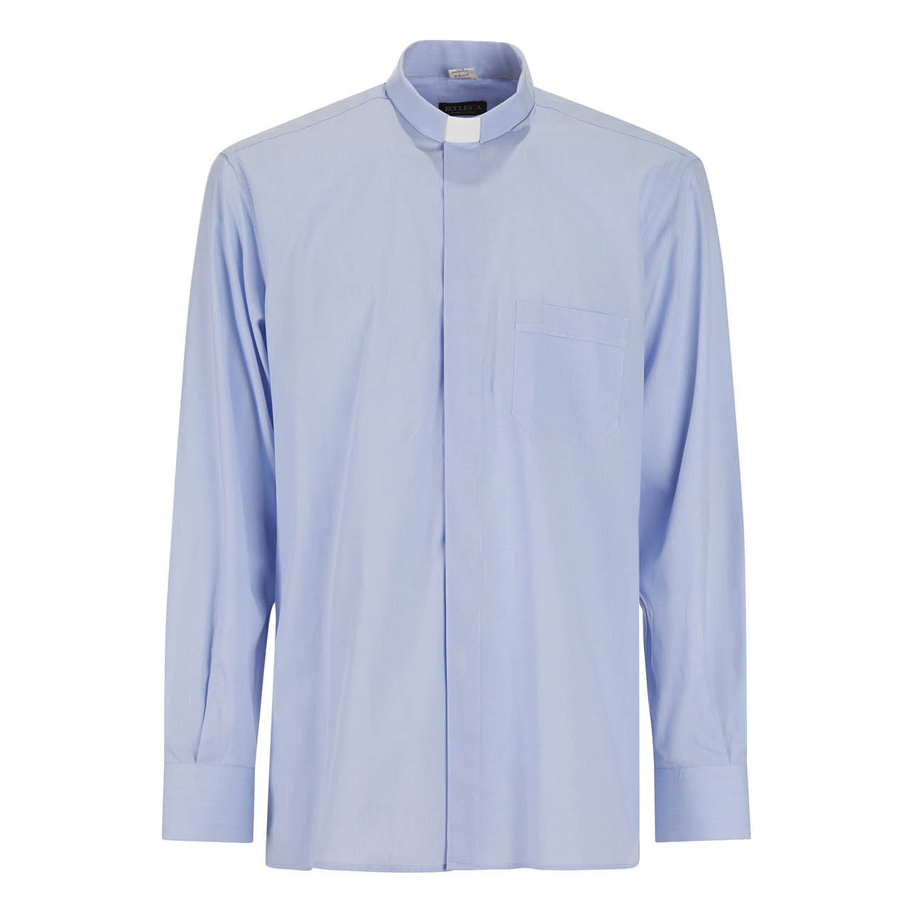 Camicia 100%  FIL A FIL - Celeste - Clergy - Manica Lunga