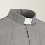 Camicia 100%  FIL A FIL  - Grigio - Clergy - Manica Lunga