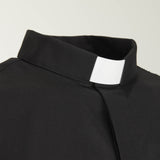 Camicia 100%  FIL A FIL  - Nero - Clergy - Manica Lunga