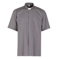 Camisa 100% Algodón - Gris - Clero - Manga Corta