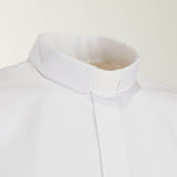 Camicia NO STIRO - Bianco - Clergy - Manica Lunga