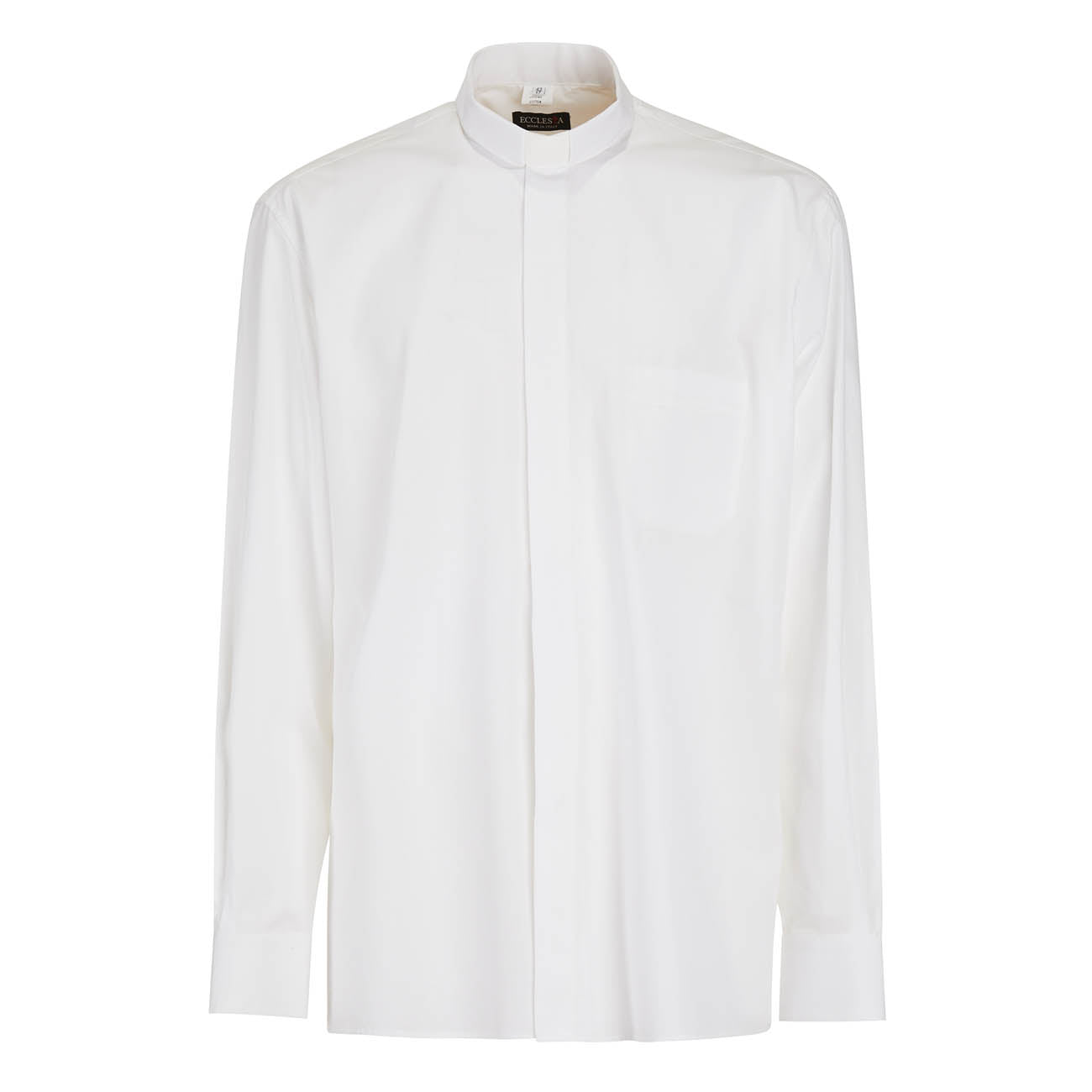Camicia NO STIRO - Bianco - Clergy - Manica Lunga