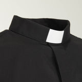 Camicia NO STIRO - Nero - Clergy - Manica Lunga