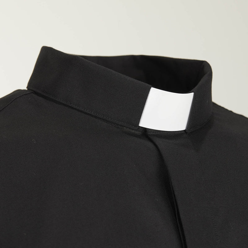 Camicia NO STIRO - Nero - Clergy - Manica Lunga