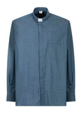 Camisa Nevada – Azul – Clergy – Manga Larga