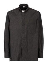 Camicia Nevada - Nero - Clergy - Manica Lunga