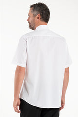 Camicia Polycotton - Bianco - Clergy - Manica Corta