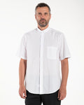 Polycotton Shirt - White - Clergy - Short Sleeve
