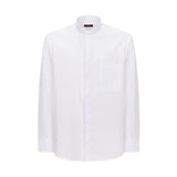 Camicia Polycotton - Bianco - Clergy - Manica Lunga