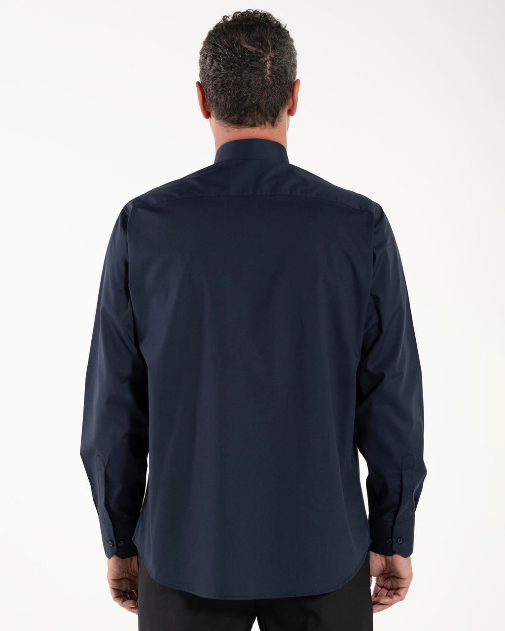 Polycotton Shirt - Blue - Clergy - Long Sleeve