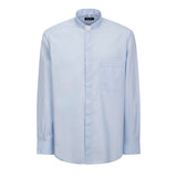 Camicia Polycotton - Celeste - Clergy - Manica Lunga