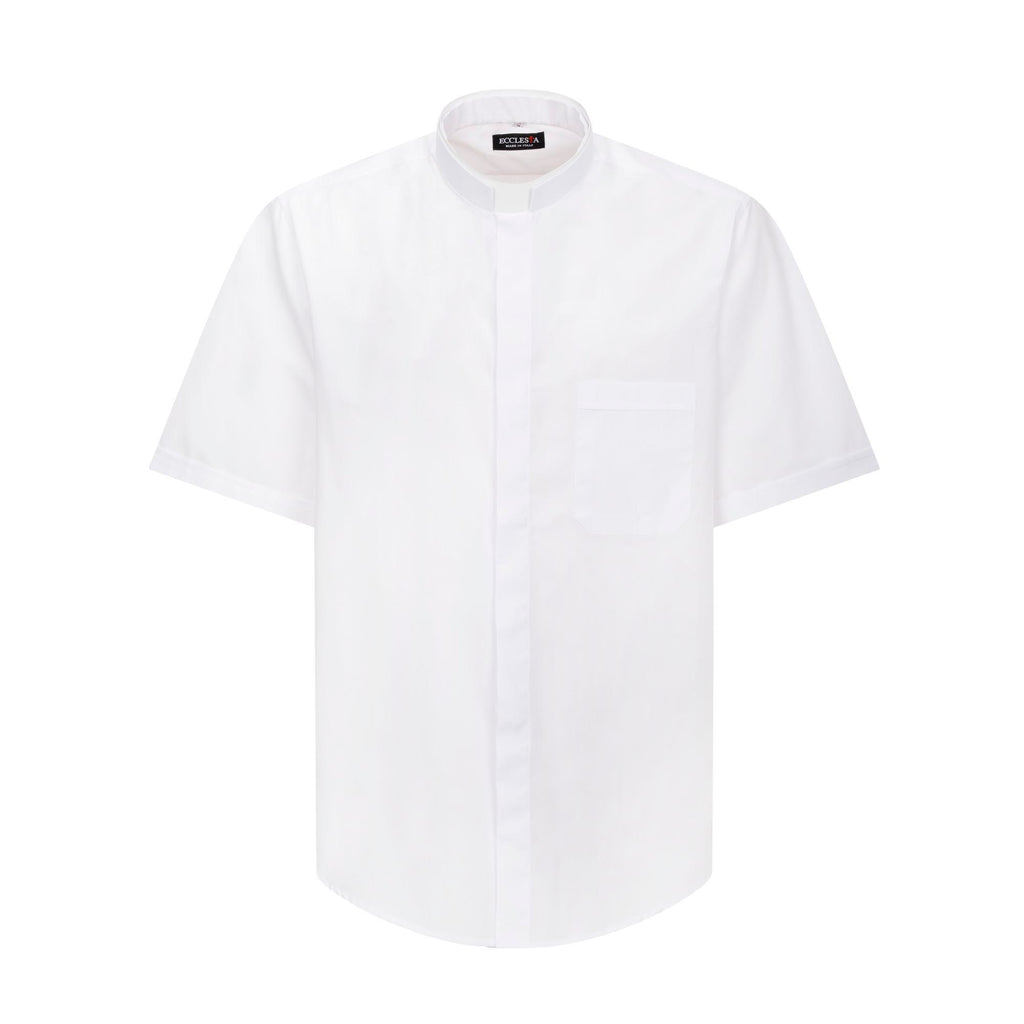 Camisa POLYCOTTON - Blanco - Roman - Manga Corta