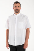 Camisa POLYCOTTON - Blanco - Roman - Manga Corta