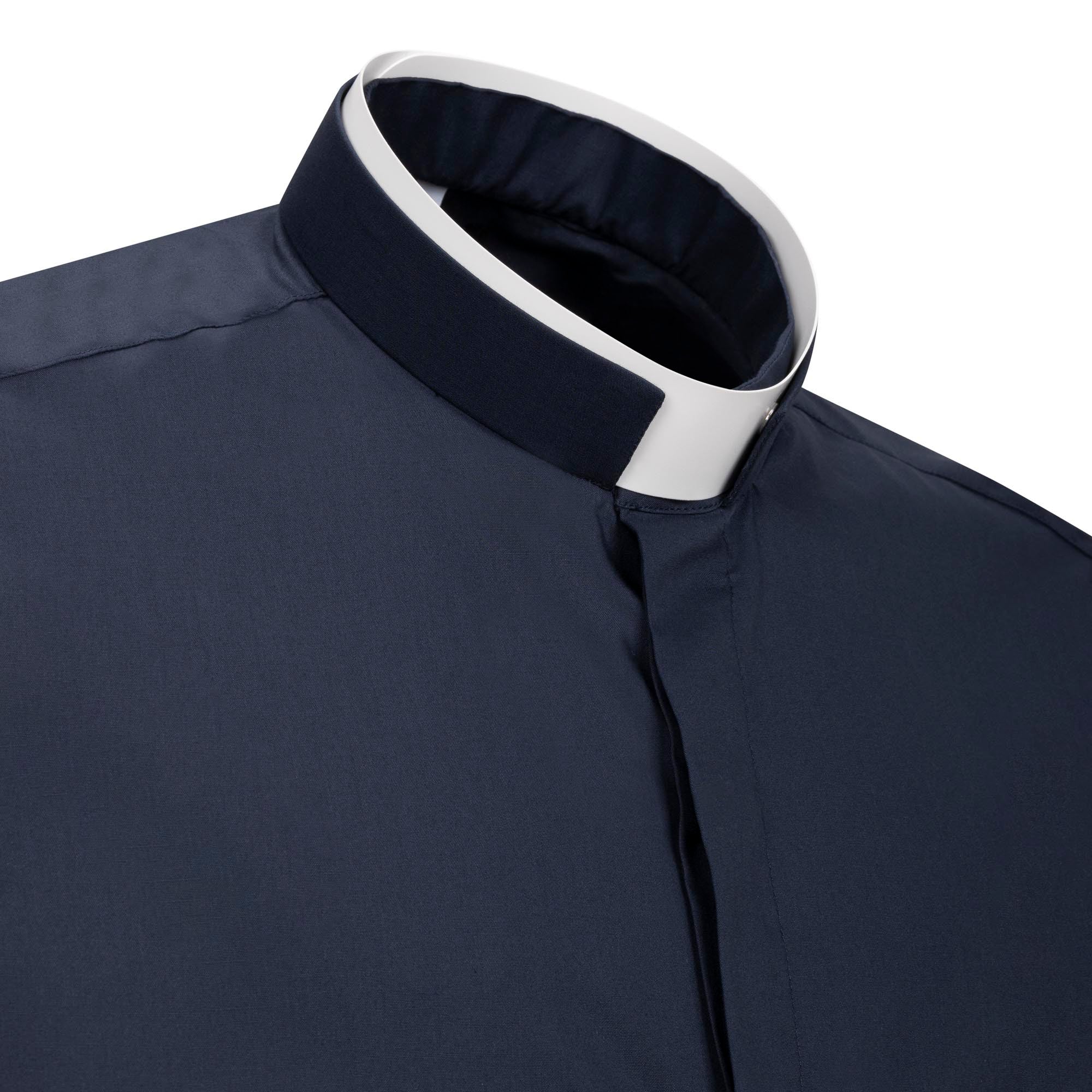 Camisa POLYCOTTON - Azul - Roman - Manga Corta